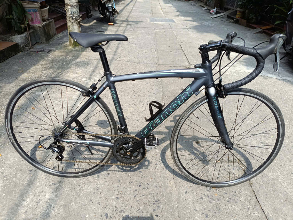 Xe đạp road Bianchi hàng bãi Nhật (Còn xe)