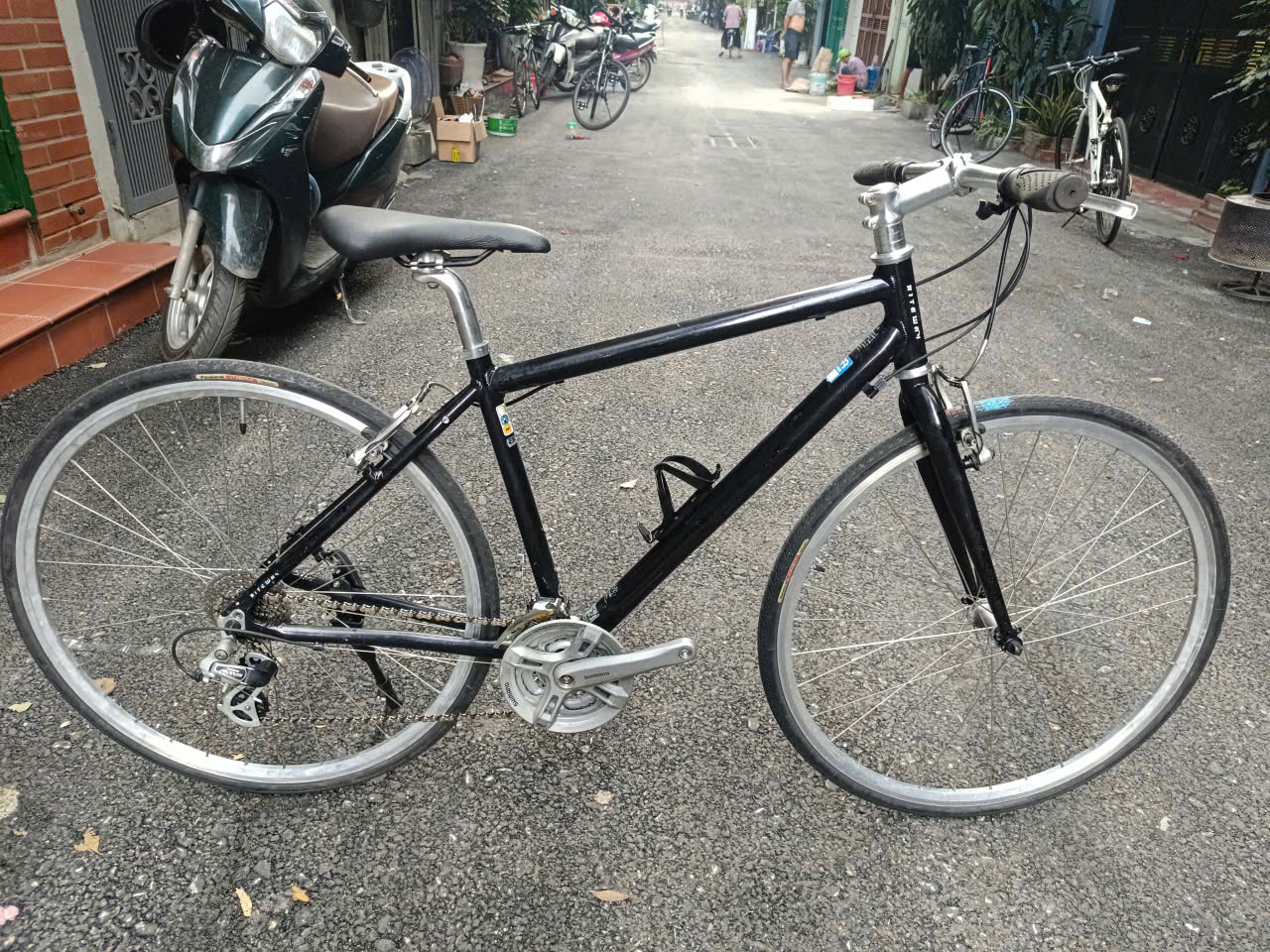 Xe đạp touring RITERWAY của Nhật hàng bãi Nhật (Còn xe)